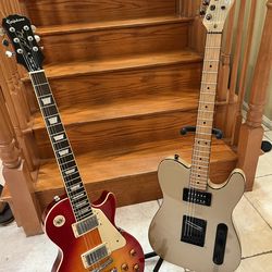 Squier Contemporary Telecaster (Mint) Epiphone Les Paul Standard Pro