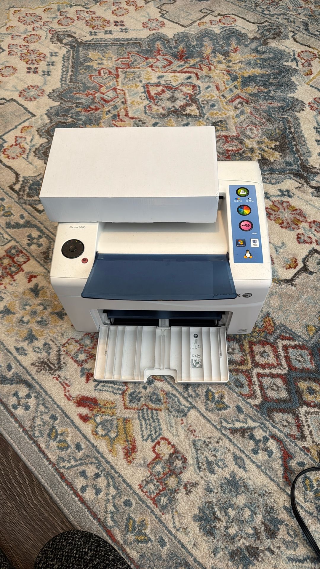 Xerox Phaser 6000 Printer With Cartridges