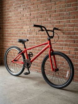 NEW 2025 FREE AGENT AMBUSH 24 RED SINGLE SPEED FREESTYLE CRUISER BIG WHEEL BMX BIKE