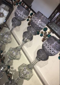 Handmade crystal decor