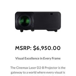 8K Cinemax Laser Home Theater Projector