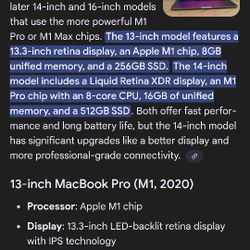 Macbook Pro 13 Inch 8gb Ram 256 Memory