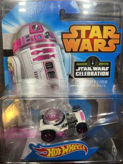 NEW HOT WHEELS STAR WARS CELEBRATION R2-KT CAR 2015 ANAHEIM EXCLUSIVE VERY RARE

