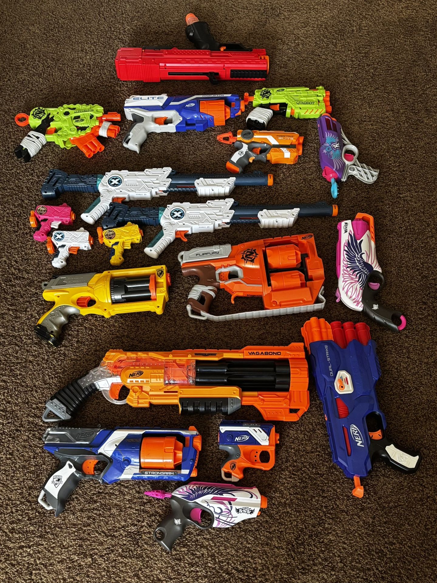 Nerf Gun Collection And Darts