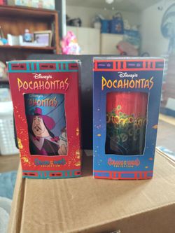 BK Pocahontas Disney tumblers