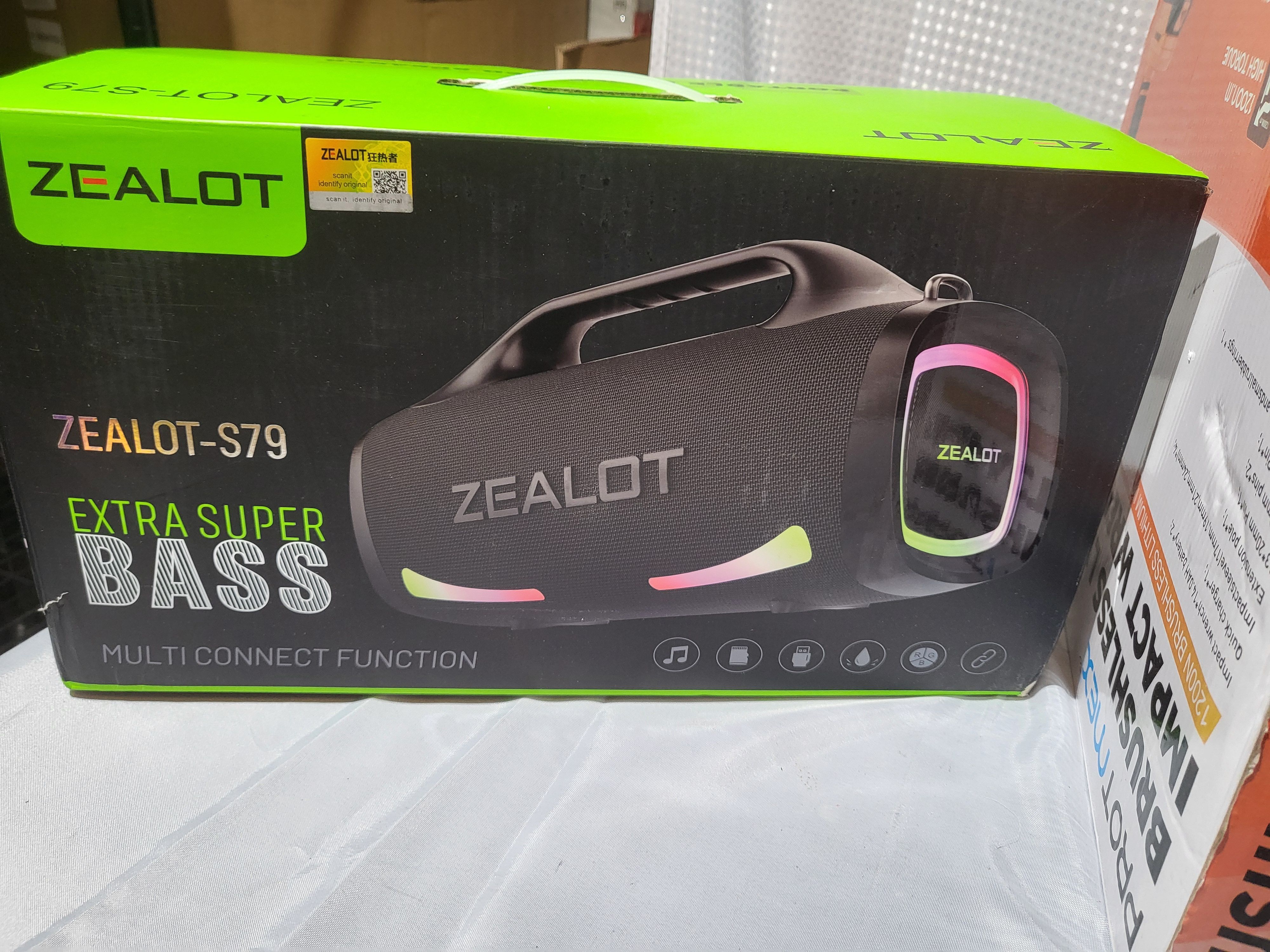 ZEALOT-S98 Portable Bluetooth Speaker 160W Waterproof 36000mAh Wireless USB TF