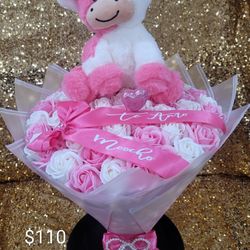 VALENTINE'S COW BOUQUET