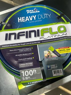 New 100ft. Heavy Duty 5/8 Water Hose