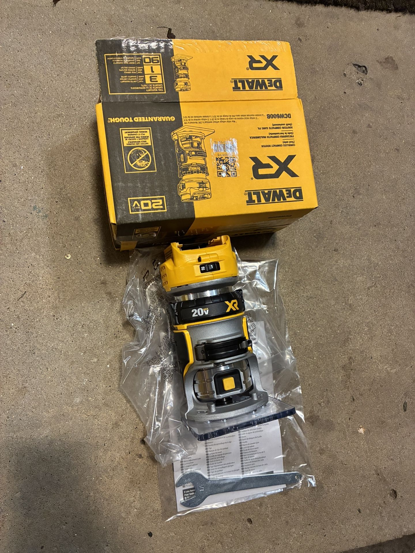 New DeWalt XR Router