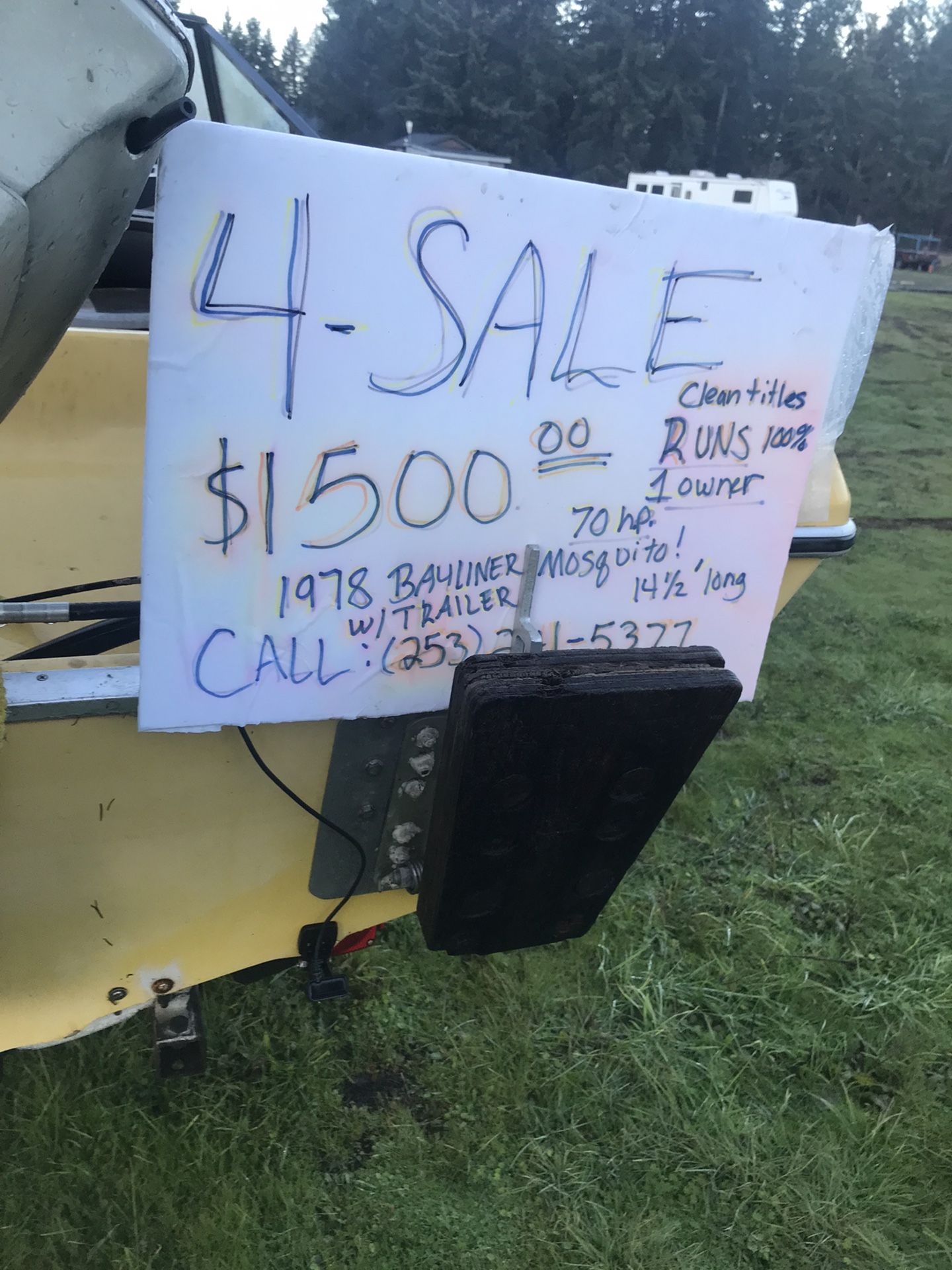 Bayliner mosquito 14/1/2 foot Fishing boat