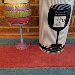 30th Birthday Girl Wine Glass with Original Box