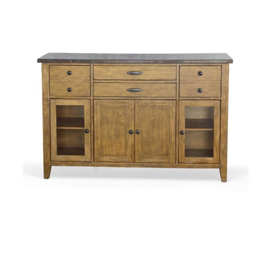 Montibello Sideboard Server Buffet with marble top
