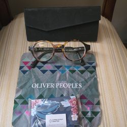 ALAIN MIKLI GLASSES FRAM /OLIVER PEOPLES