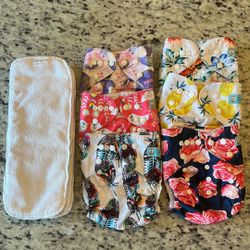 Cloth Diapers And Inserts