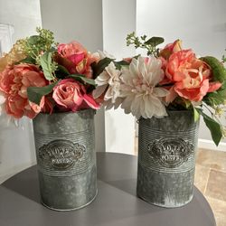 Faux Flower Arrangements 
