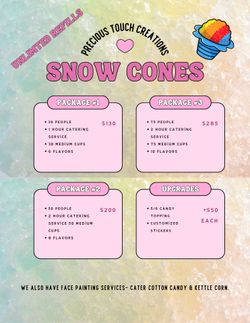 Snow Cones
