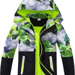 Boys' waterproof jacket Size 140