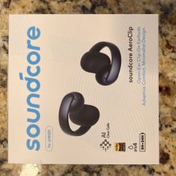 Soundcore - by Anker AeroClip Open-Ear Clip-On Earbuds