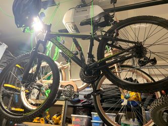 Boys Bike, Mongoose Excursion Mountain Bike, Boys', 24", Black/Neon