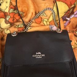 black coach crossbody bag