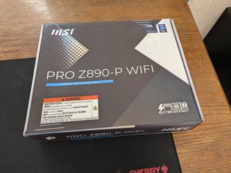 MSI Pro Z890 P WiFi Intel LGA 1851 ATX Computer Motherboard