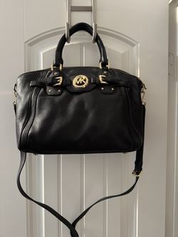 Michael Kors Bags | Michael Kors Black Hudson Large Tote Bag | Color: Black