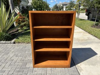 4-Shelf Bookcase / Bookshelf – 48 Inches Tall