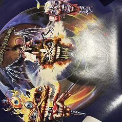 Iron Maiden rare official poster 2012