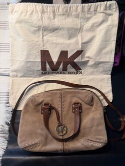Michael Kors Suede Satchel