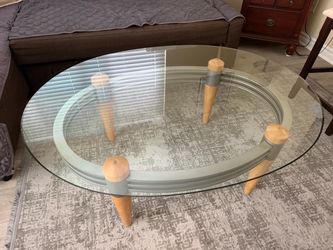Glass Center table