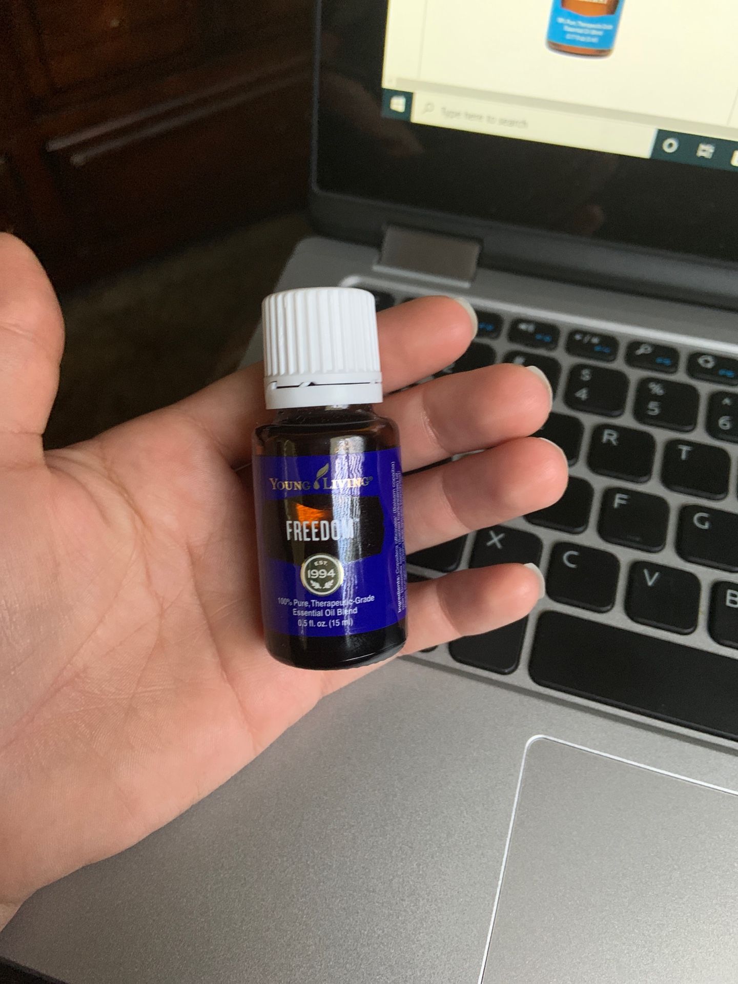 Freedom essential oil