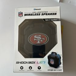 San Francisco 49ers Shockbox LED Wireless Speaker