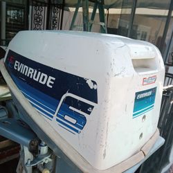 Motor runs $200 Evinrude 6hp