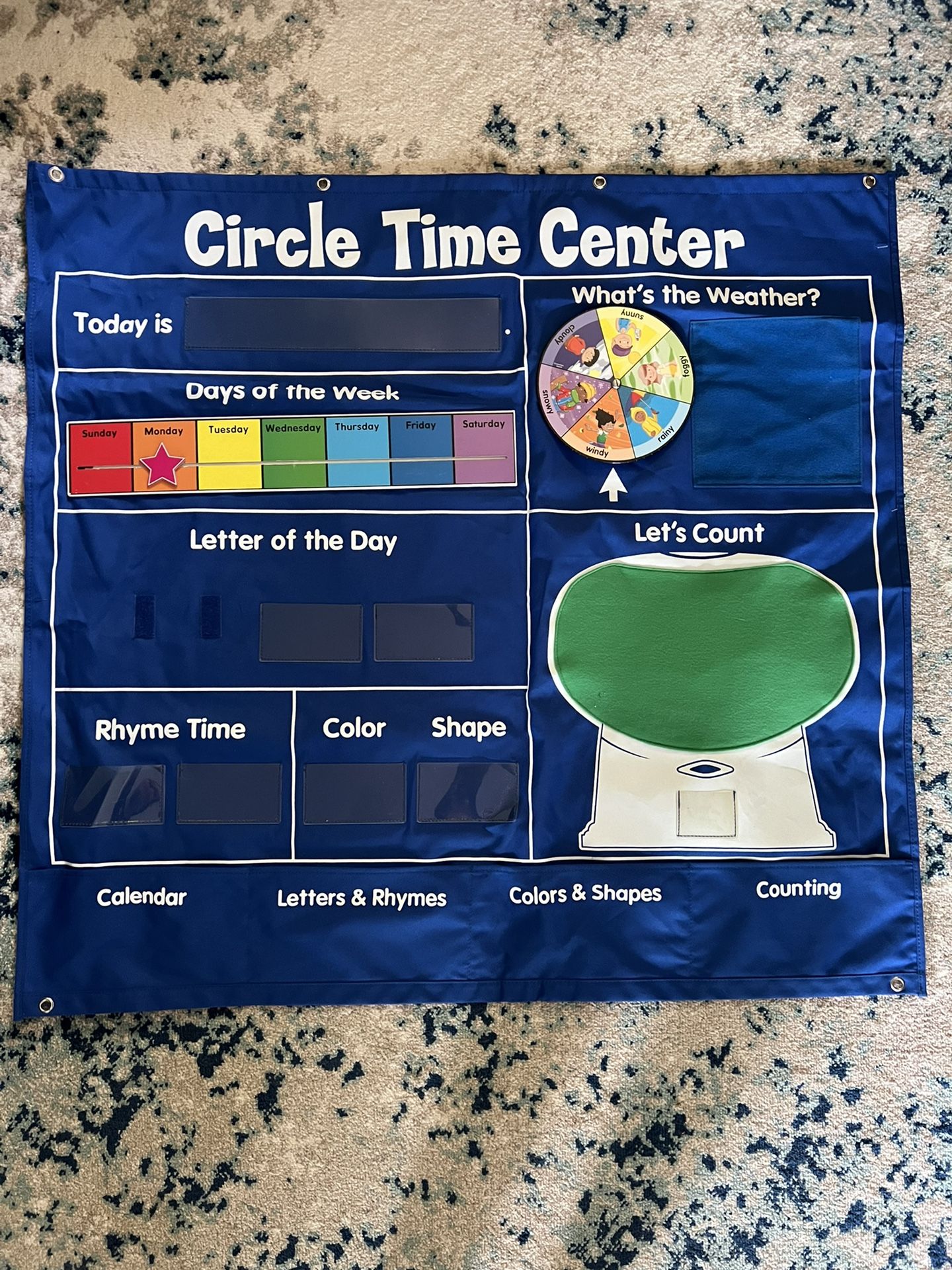 Circle Time Center Calendar Primary Grades Lakeshore