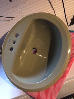 Vintage Borg Warner Bathroom Sink