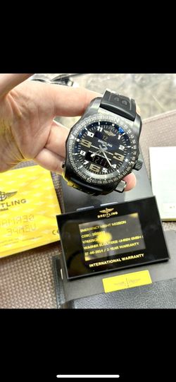 Breitling 52mm Emergency Volcano Titanium