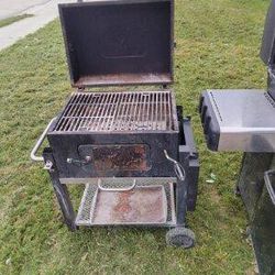 Two Bar B Q Grills Will Sell Separate Or As A Duro. I'm