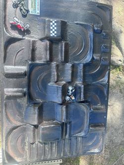 Kids Motocross / Supercross Track – Mounted on 3x4 Table – Perfect for Kids!