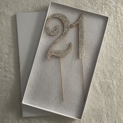 21st Birthday Cake Topper