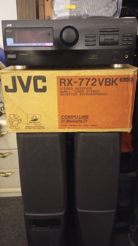 JVC  Rx772  Surround Sound Receiver