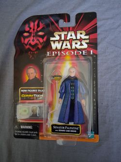 Senator Palpatine - Star Wars Action Figure "Episode 1" - NEAR MINT/MINT