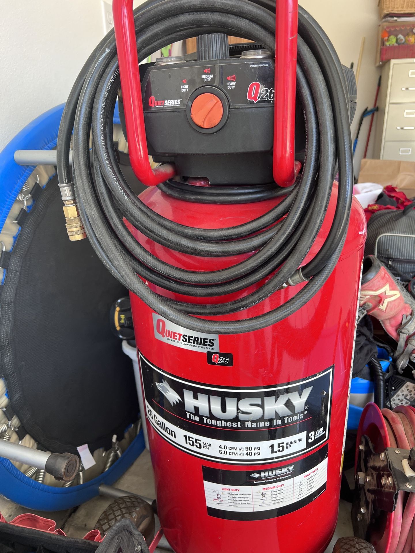 Husky Q26 Series 26 Gallon Air Compressor