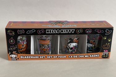 Hello Kitty Halloween Glassware 