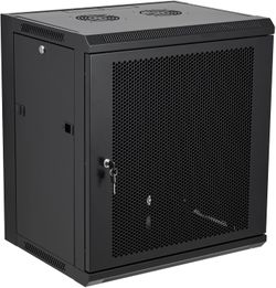12U Wall Mount Server Cabinet Network Rack Vented Locking Door #2420K T5