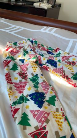 Xmas pajama bottoms