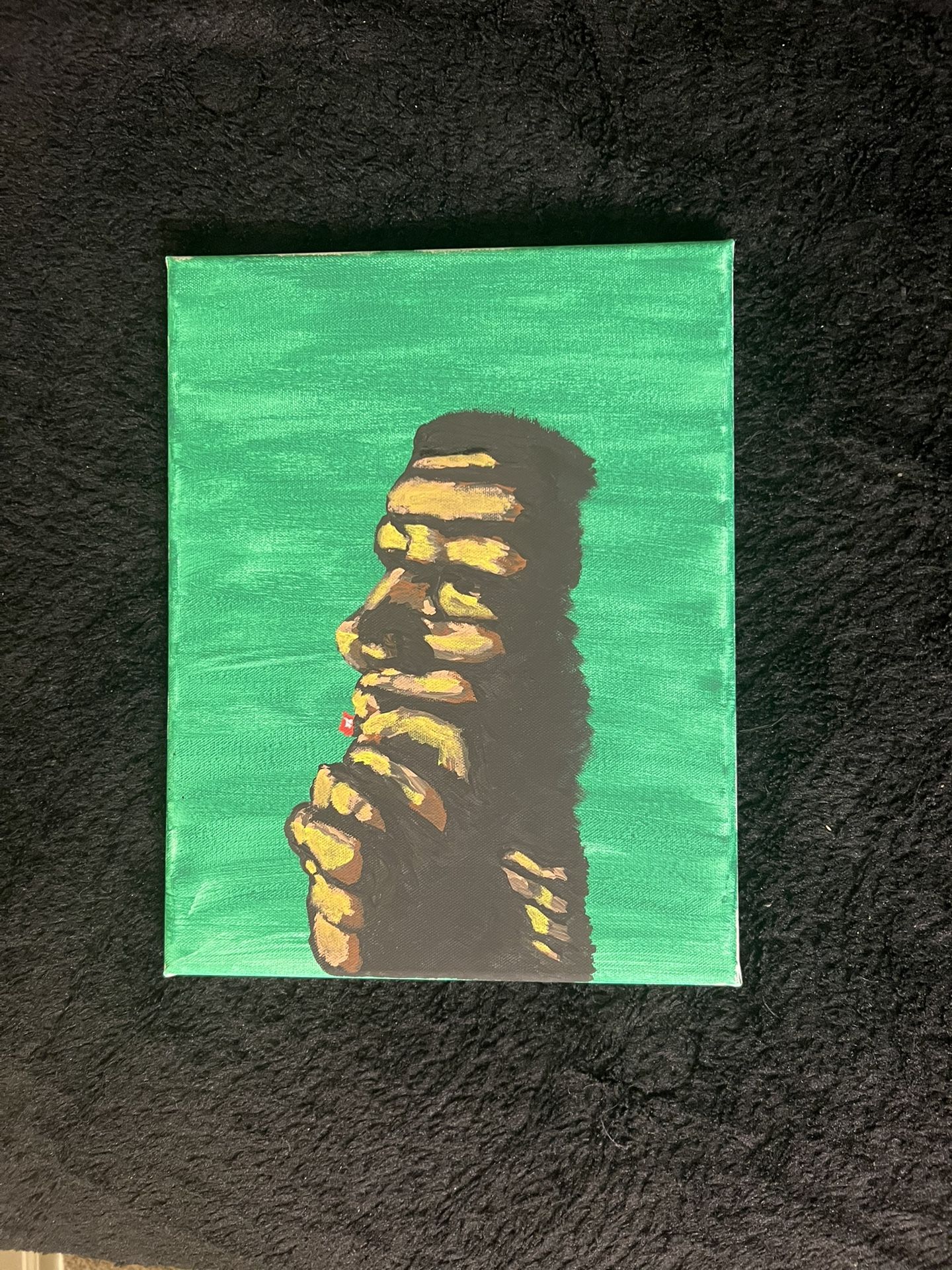 Acrylic Painting Called “Irritated”