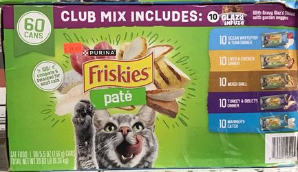 Friskies Cat Food 60pk