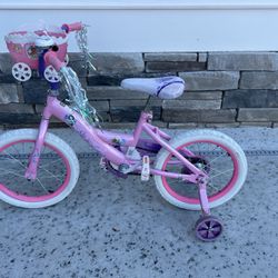 16” Girls Huffy Princess Bike 