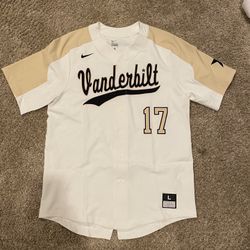 Vanderbilt Baseball Jersey