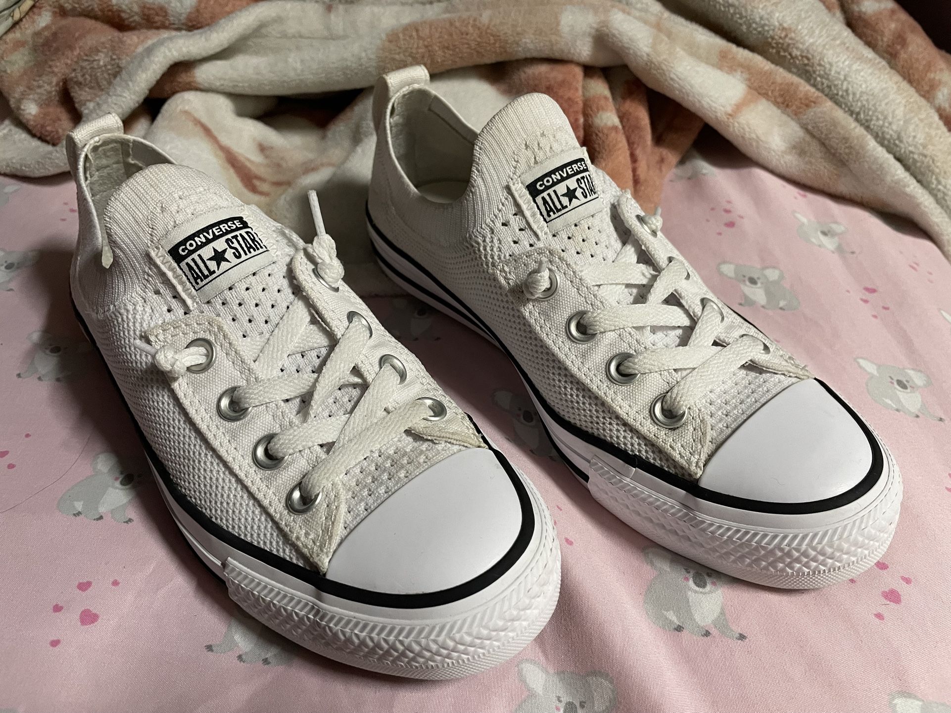 White Converse all Star Lifestyle Dux Trainers 